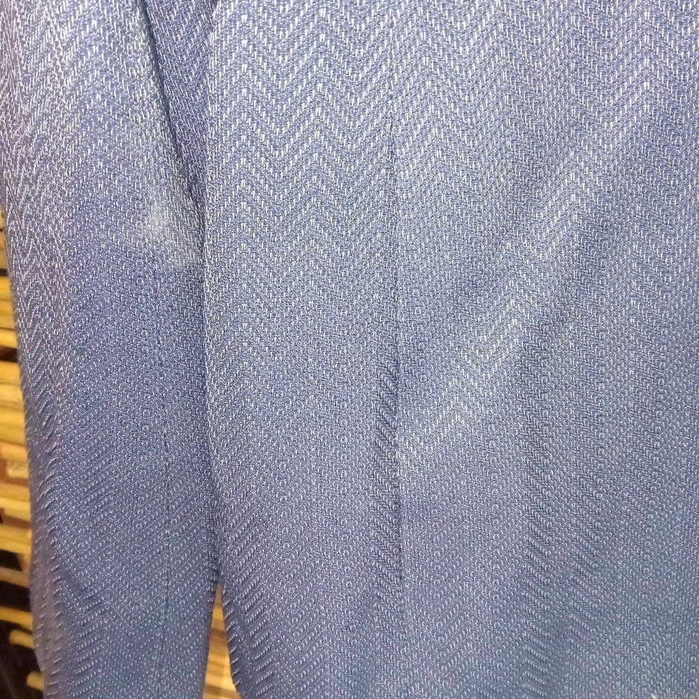 Anne Klein 16 Dark Gray Blue Blazer Plus - Picture 3 of 5